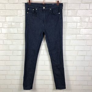 rag & bone Dark Indigo Skinny Jeans